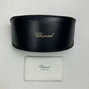 Chopard Logo Swarovski Crystals Oversized Shield Black Tinted Lenses Chopard | Accessories | Chopard Logo Swarovski Crystals  main image 3